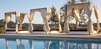 Vacaciones Mallorca este - Habitación Deluxe con galería con sofá y Desayuno | Agroturismo Mallorca