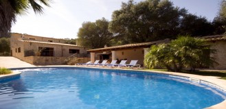 Ferienhaus Mallorca Petra für 8 Personen in der Natur, Erholung pur am privaten Pool 1