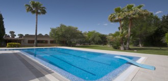 Family Villa Palma, 4 bedrooms, Gym with Sauna, Airconditioning, large BBQ zone 2