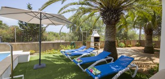 Finca Mallorca Rural – cerca de Cala Millor y de sus Playas, con Jardín, ideal para Familias 4