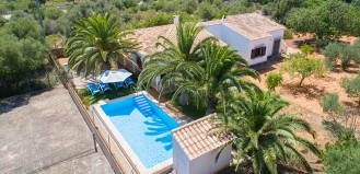 Finca Mallorca Rural – cerca de Cala Millor y de sus Playas, con Jardín, ideal para Familias 5