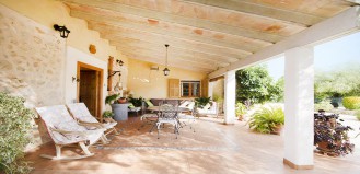 Holiday Rental Villas Majorca with Air Conditioning - Country House in Búger 8