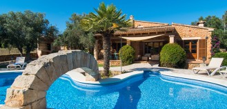 Natursteinfinca Mallorca für 8 Personen,mit Klimaanlage, Zentralheizung und W-LAN 1