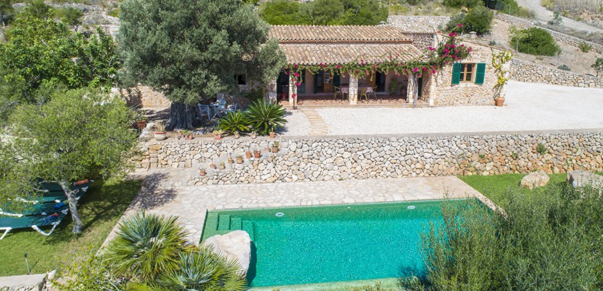 Casa Vacacional para 6 personas cerca de Cala Millor con Piscina y Vistas al Mar