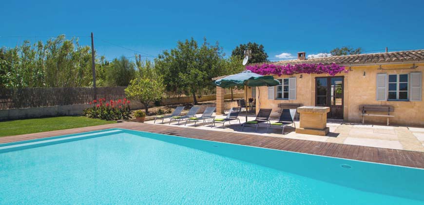 Mallorca Finca - familiar con 3 dormitorios, Aire Acondicionado, WIFI, cerca de la playa