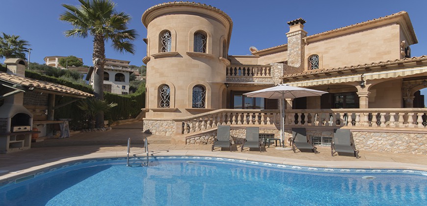 Villa Vistas Mar Mallorca para 8 personas con Aire acondicionado, cerca de la playa
