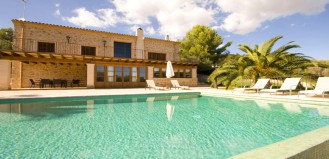 Villa Rural Mallorca - Vacaciones en plena naturaleza con 4 dormitorios y Piscina