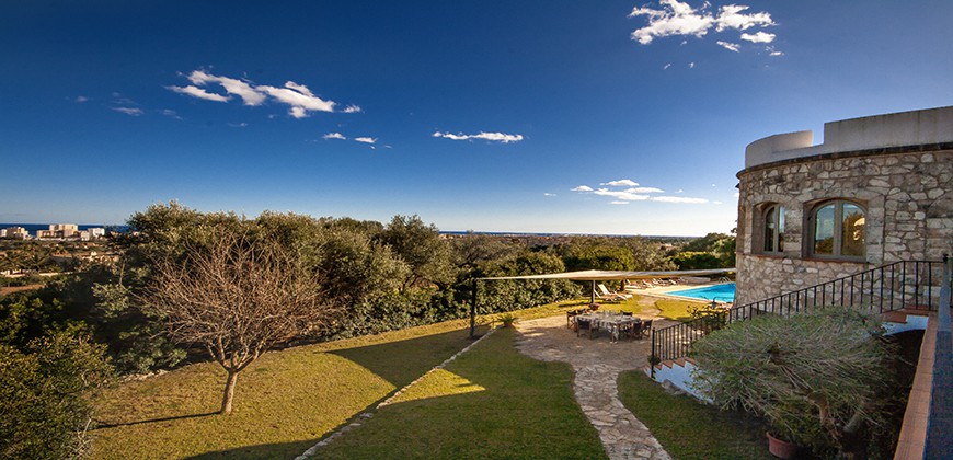 Villa mallorquina, moderna con vistas al mar, Aire Acondicionado, Jardin con piscina