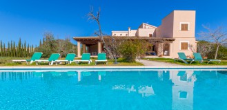 Finca Golf Mallorca en Son Servera, espacioso con wifi, 6 dormitorios, familiar
