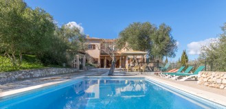 Rental Villa - close to Artà and Cala Ratjada, beautiful Mountain view, 5 bedrooms, Pool