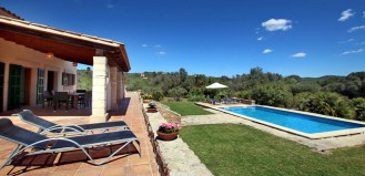 Majorca holiday home with wonderful views on the landscape; Wifi and central heating 2