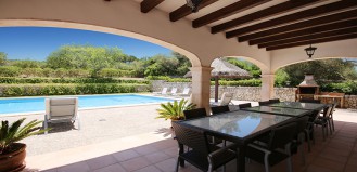 Villa Mallorca - Familien Urlaub in Petra mit Klimaanlage und W-Lan, Familien-Pool 6